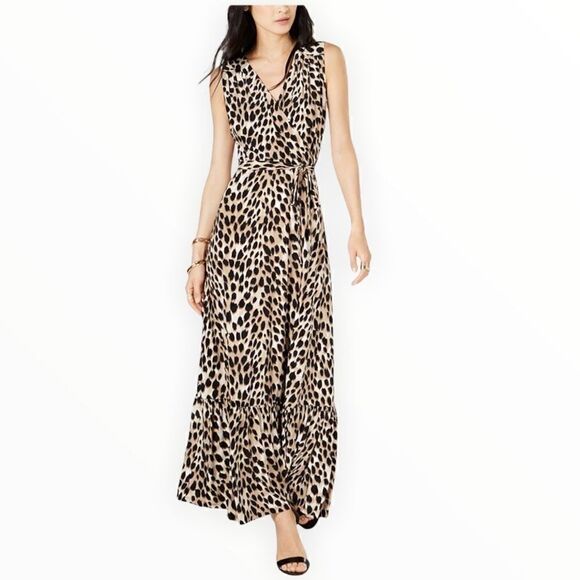 INC International Concepts Leopard Print Dress - Picture 2 of 5